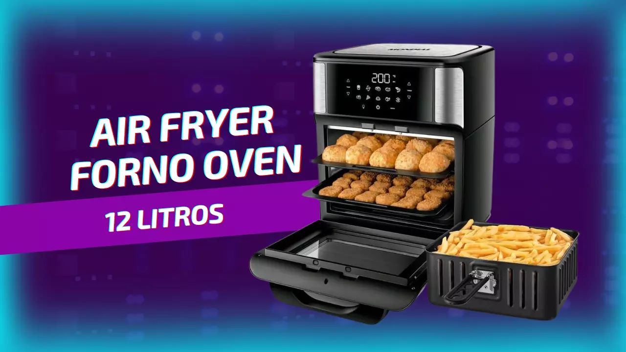 Air Fryer Forno Oven 12 Litros Mondial