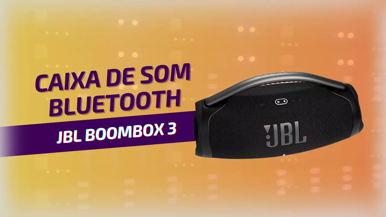 Caixa de Som Bluetooth JBL Boombox 3