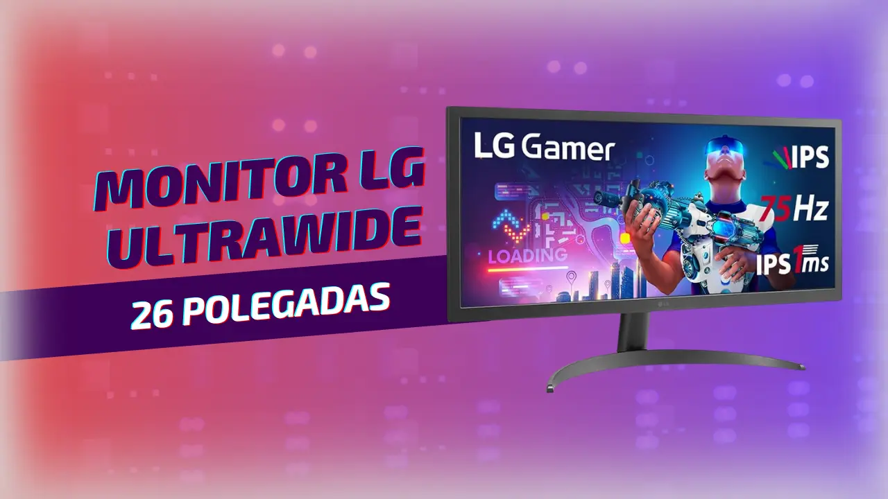 Monitor LG UltraWide 26 Polegadas
